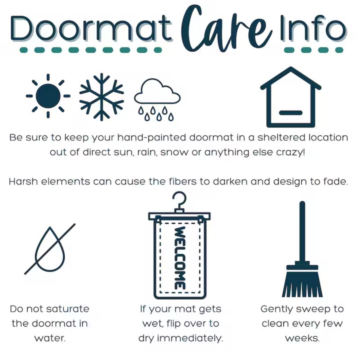 Halloween Mouse & Friends Doormat