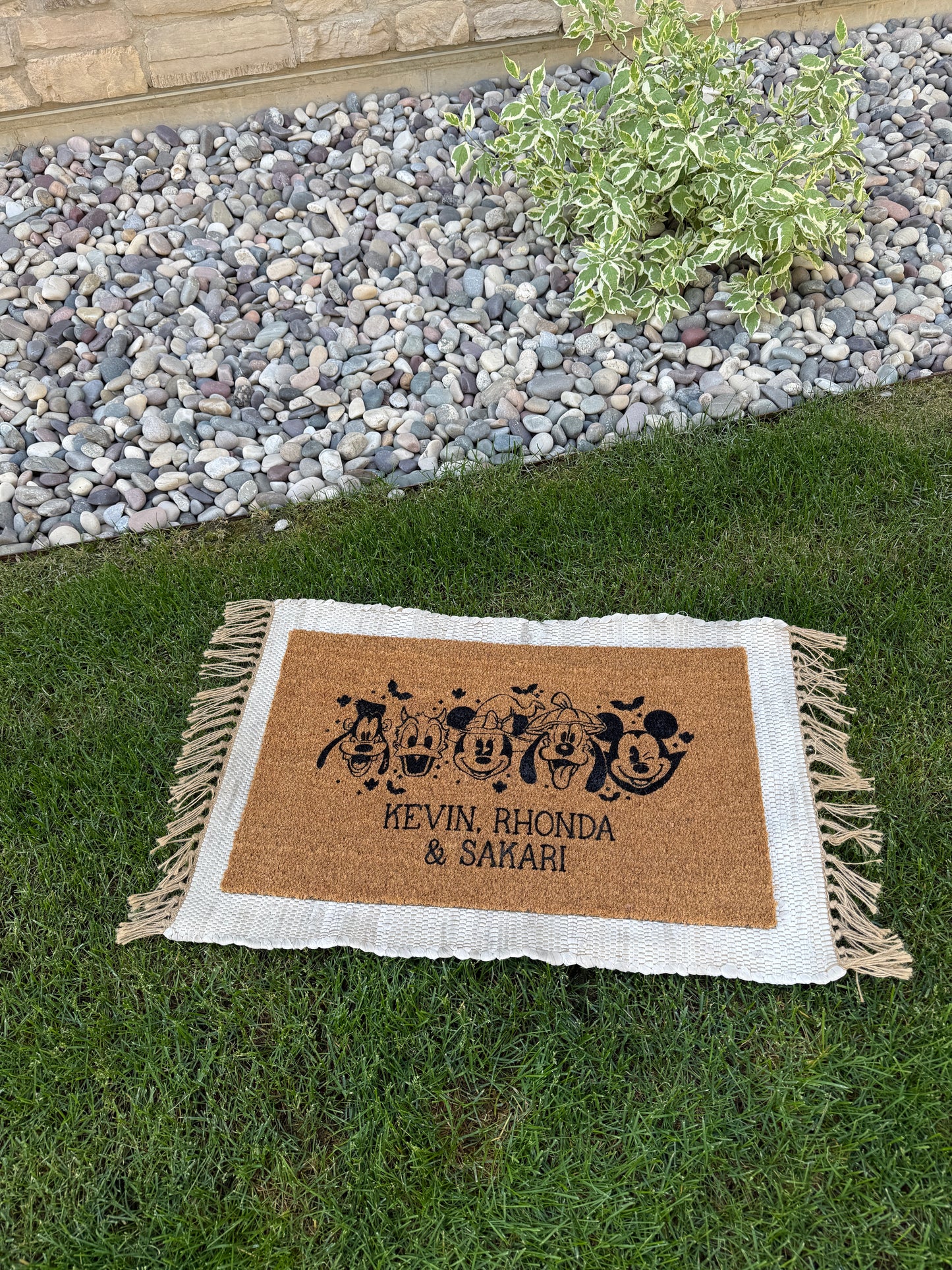 Halloween Mouse & Friends Doormat