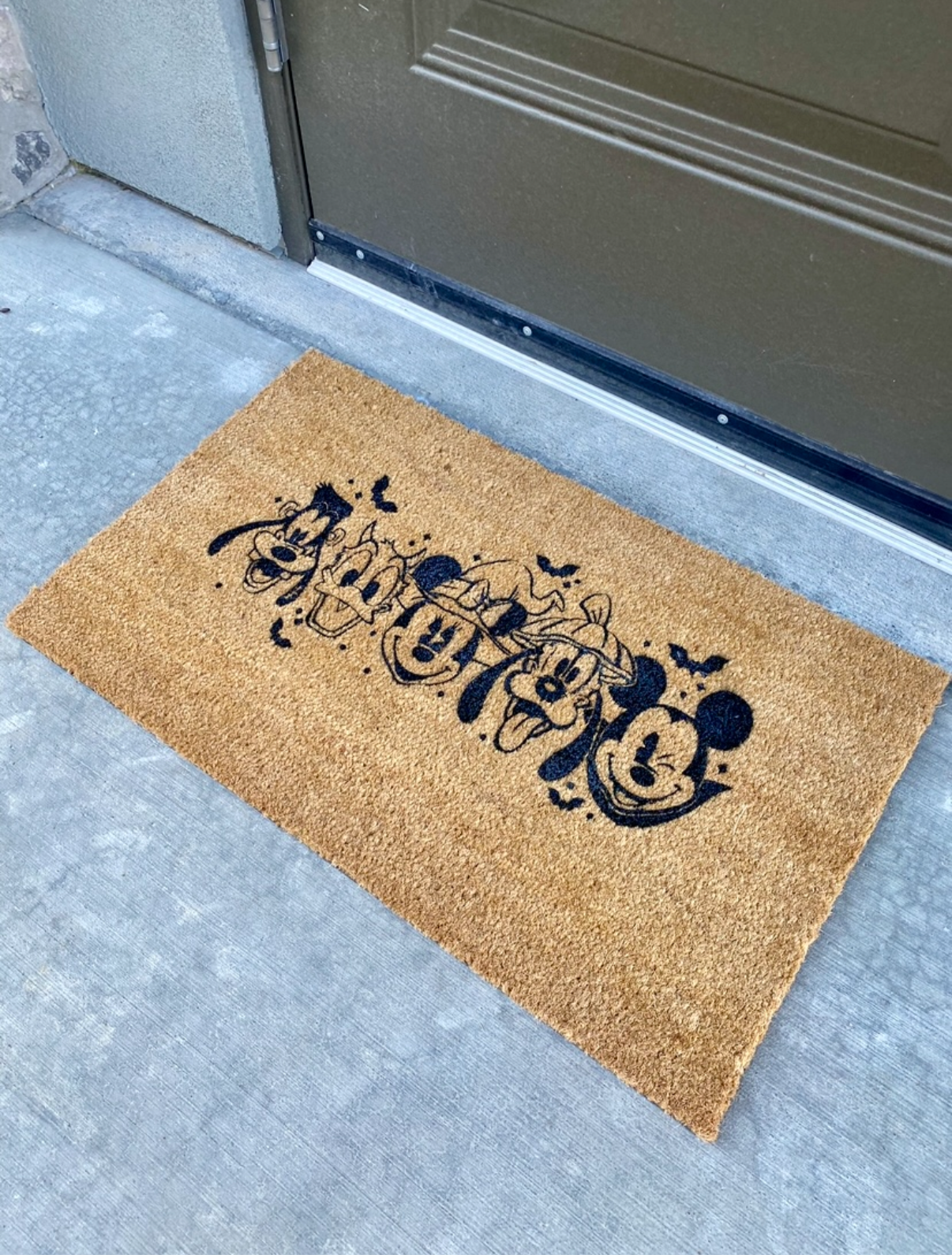 Halloween Mouse & Friends Doormat