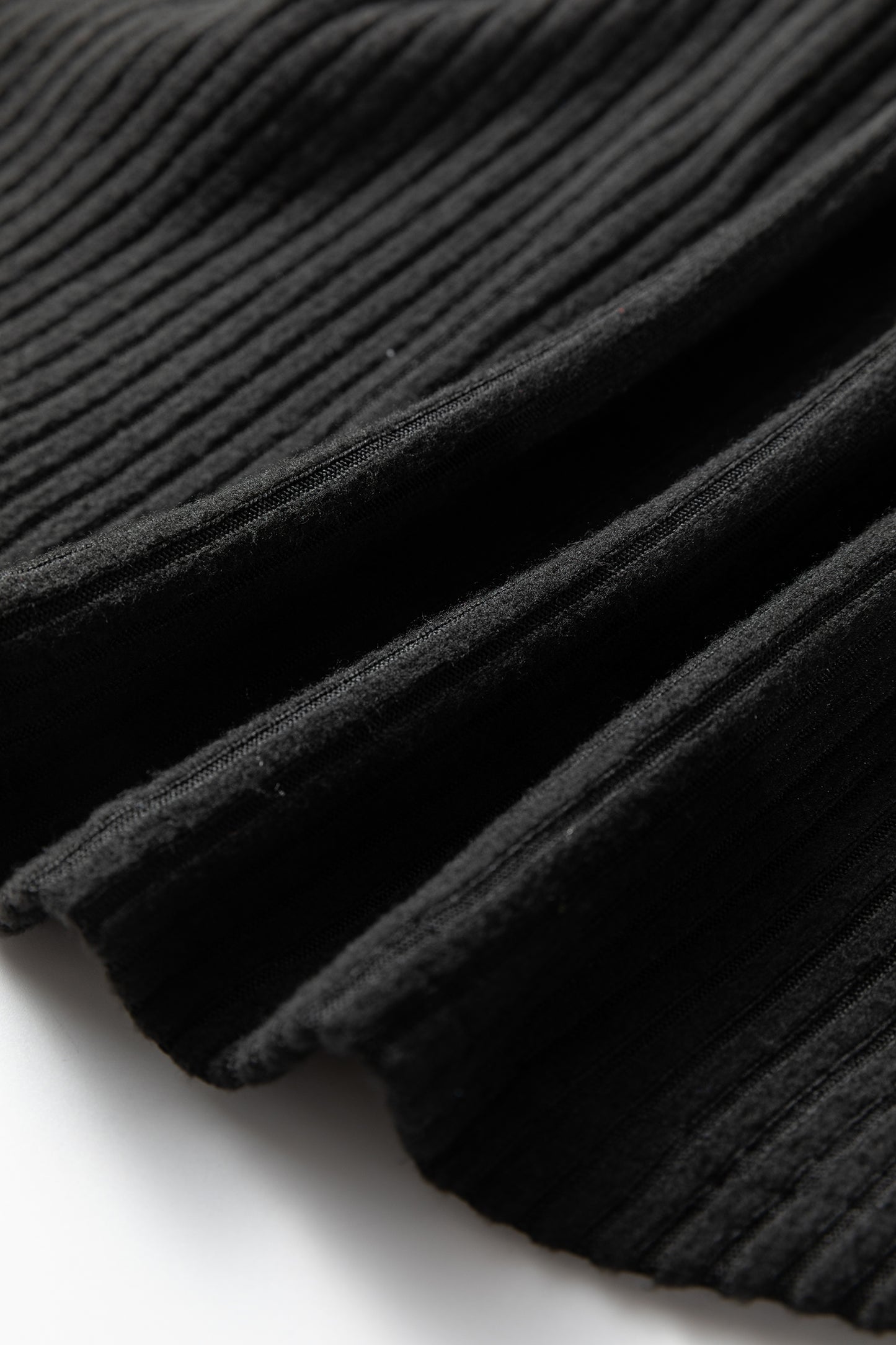 Grass Green Ribbed Notched Neck Knit Long Sleeve Leggings Two Pieces Lounge Set
