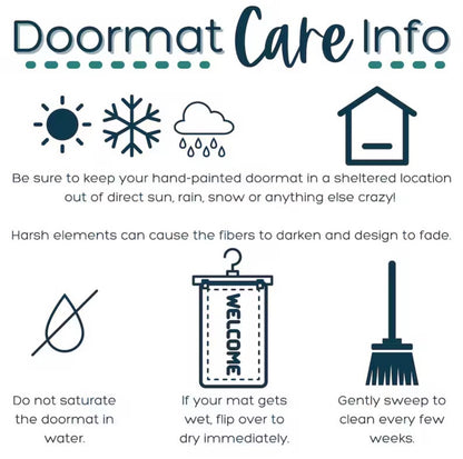 Halloween Mouse & Friends Doormat