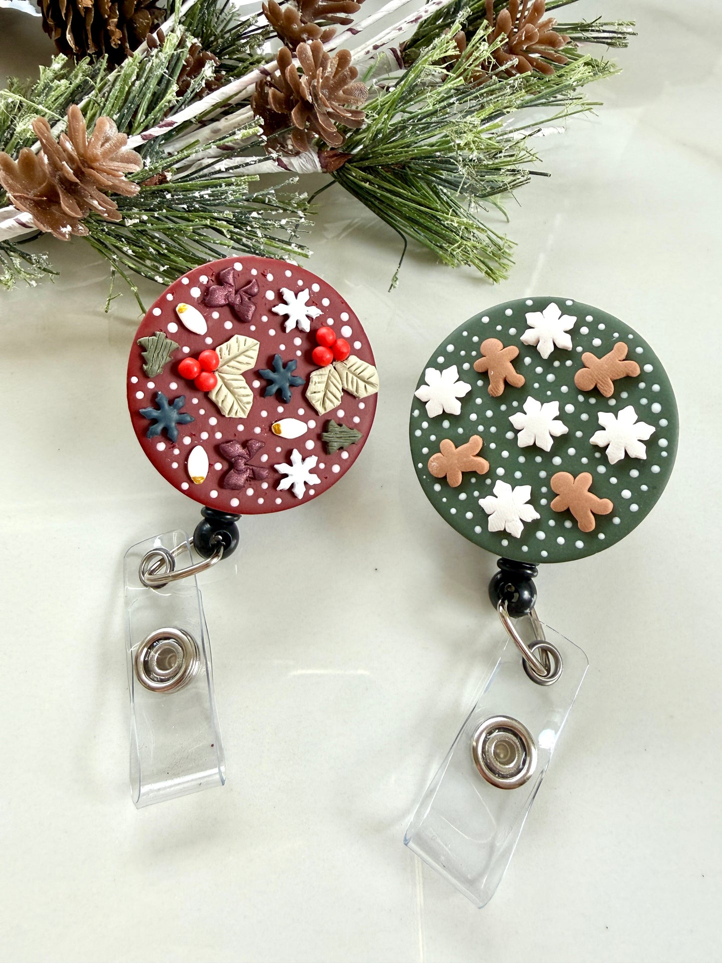 Christmas Badge Reels