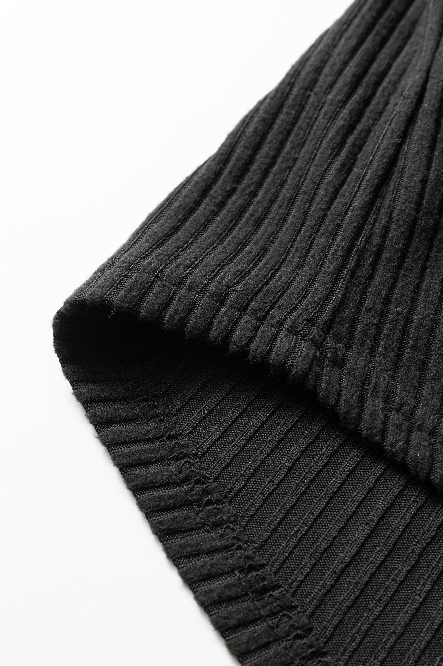 Grass Green Ribbed Notched Neck Knit Long Sleeve Leggings Two Pieces Lounge Set